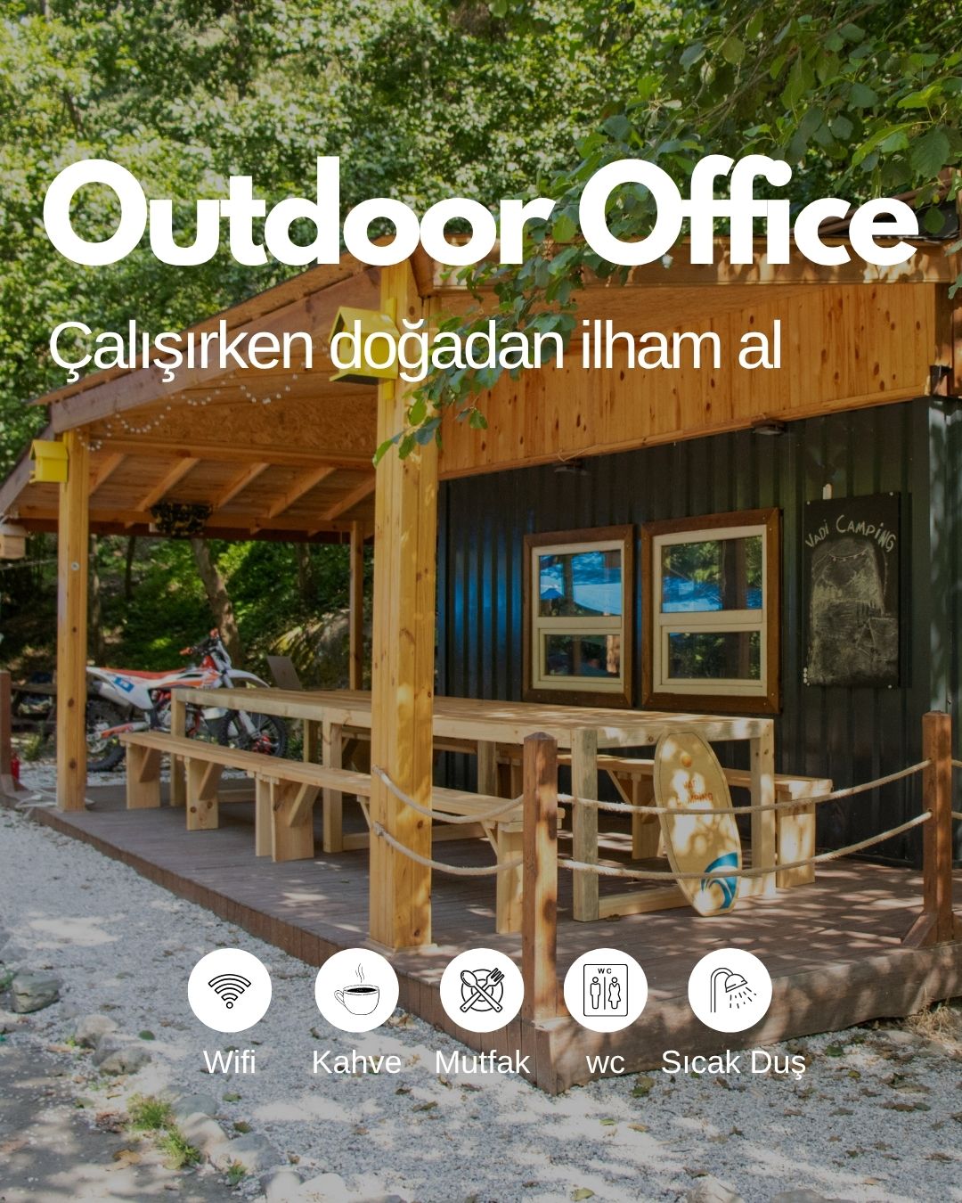 Outdoor Office – Çalışırken Doğadan İlham Al
